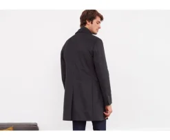 Abrigo de invierno de cachemira y lana para hombre Gris Antracita Honoré Ii-Bexley Hot