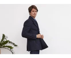 Abrigo de lana para hombre Marino Gaëlan-Bexley New
