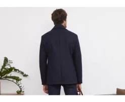 Abrigo de lana para hombre Marino Gaëlan-Bexley New