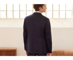 Americana de lana para hombre Marino Landéric-Bexley Store