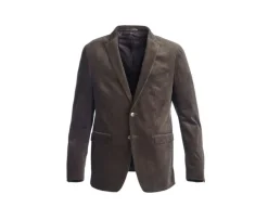 Americana de pana lavada para hombre Pardo Blazer Léontilde-Bexley Fashion