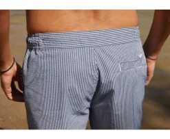 Bañador de hombre rayado Navy Brentan-Bexley New