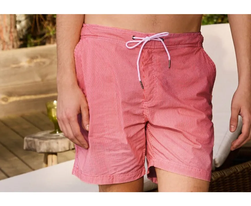 Bañador de hombre rayado Rosa Brentan-Bexley Shop