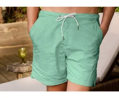 Bañador de hombre rayado Verde Brentan-Bexley Best Sale