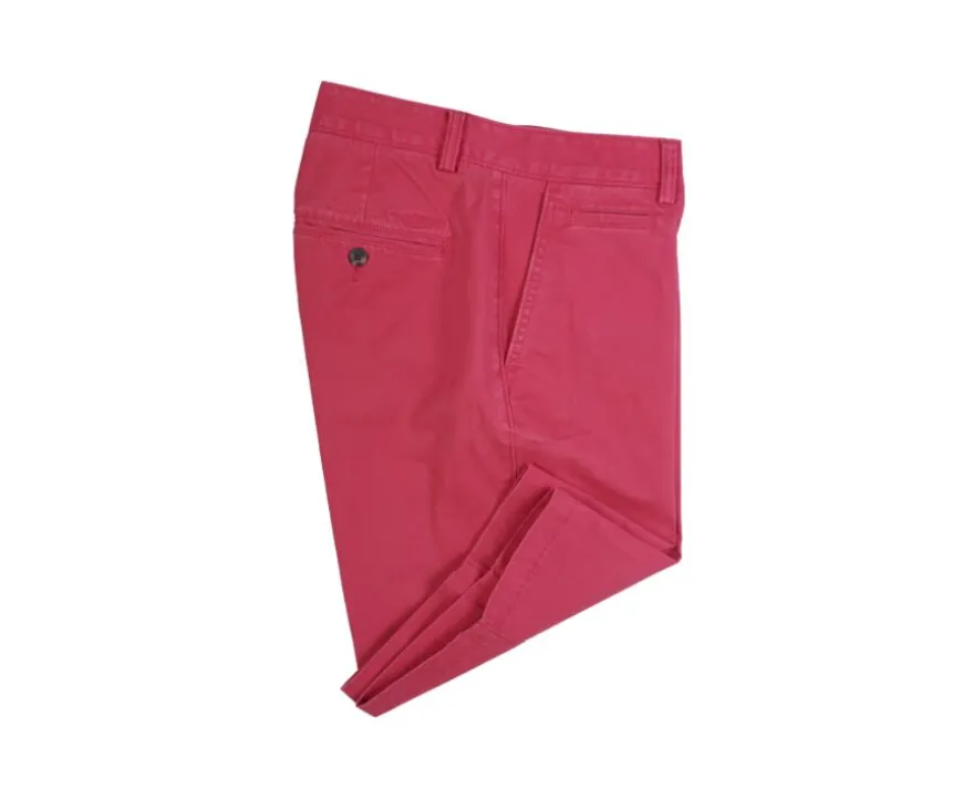 Bermuda chino para hombre Frambuesa brillante Barry-Bexley Online