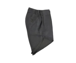 Bermudas lino hombre Aceituna oscura Borys-Bexley New