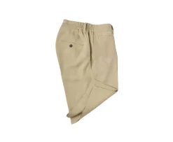 Bermudas lino hombre Beis Borys-Bexley Store