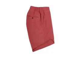 Bermudas lino hombre Frambuesa Borys-Bexley Cheap