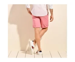 Bermuda tipo chino para hombre Rosa Vintage Barry-Bexley Shop