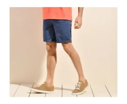 Bermuda tipo chino para hombre Azul franco II Barry-Bexley Discount