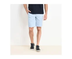 Bermuda tipo chino para hombre Azul claro Barry-Bexley Fashion