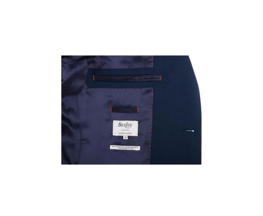 Blazer de hombre Lana Azul marino Landelin-Bexley Fashion