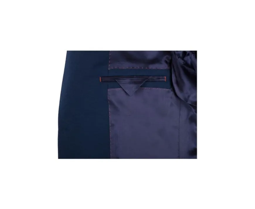 Blazer de hombre Lana Azul marino Landelin-Bexley Fashion