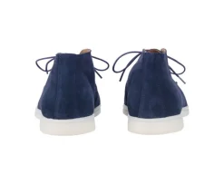 Botas casual de hombre Terciopelo Navy Serenoa-Bexley Clearance