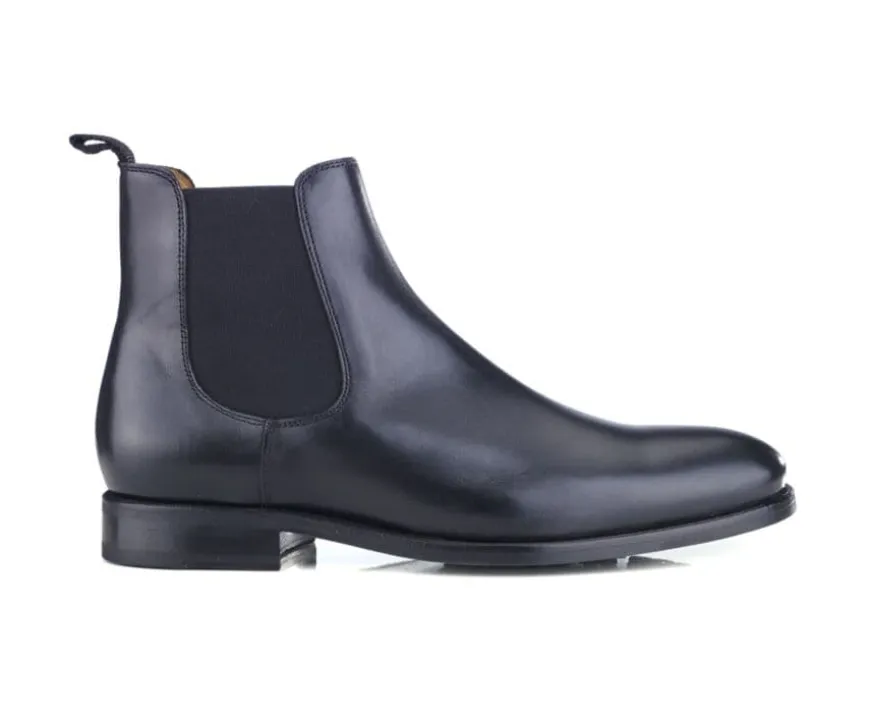 Botas Chelsea de piel Negro para hombre Alderton Gomme-Bexley Outlet