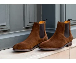 Botas Chelsea de terciopelo Habana Alderton Gomme-Bexley Shop