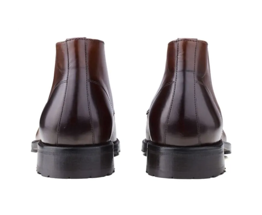 Botas chukka hombre Coñac patinado Warwick-Bexley Fashion