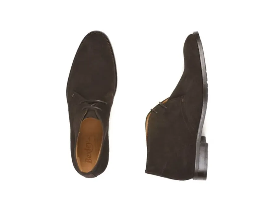 Botas Chukka para Hombre terciopelo Marrón Wormington Gomme-Bexley Fashion