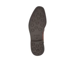 Botas derby de hombre con cordones Castaño patinado Charing Gomme City-Bexley Sale