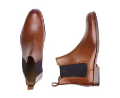 Botines Chelsea Hombre Coñac Patinado Dawson Ii Patin-Bexley Outlet