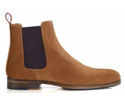 Botines Chelsea Hombre terciopelo Coñac Dawson Ii Patin-Bexley Hot