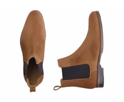 Botines Chelsea Hombre terciopelo Coñac Dawson Ii Patin-Bexley Hot