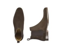 Botines Chelsea Hombre terciopelo Marrón Dawson Ii Patin-Bexley Flash Sale