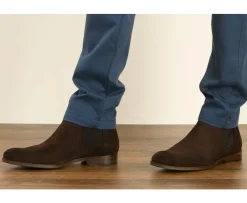 Botines Chelsea Hombre terciopelo Marrón Dawson Ii Patin-Bexley Flash Sale