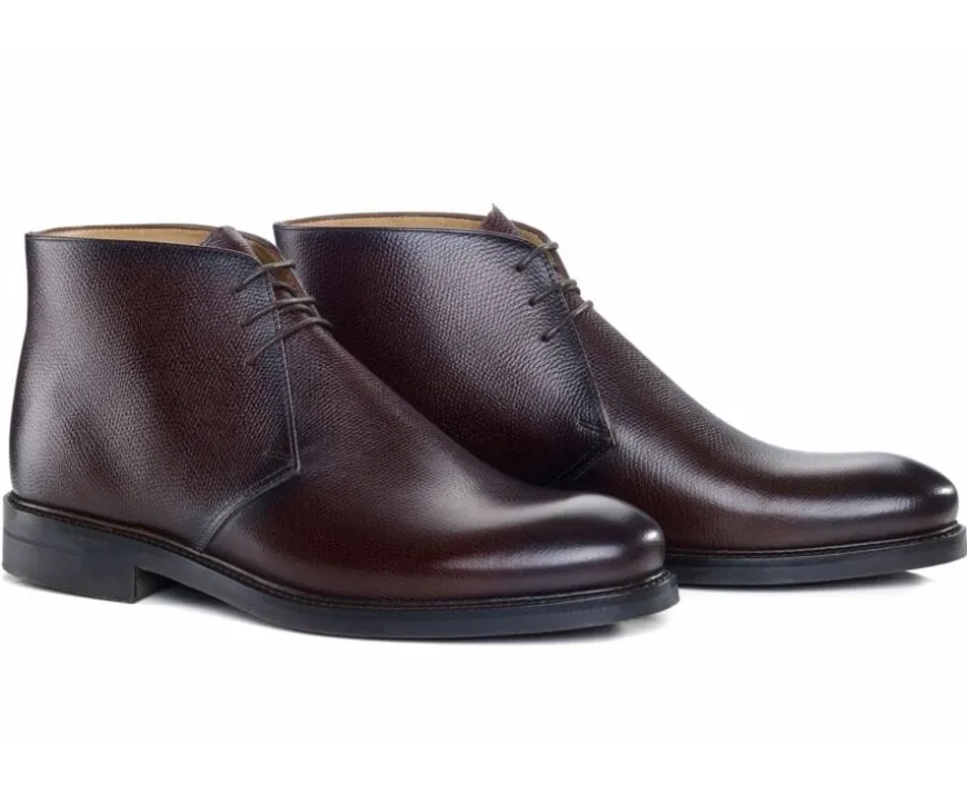 Botines de hombre Chocolate granulado Greenwich Gomme City Ii-Bexley Best Sale
