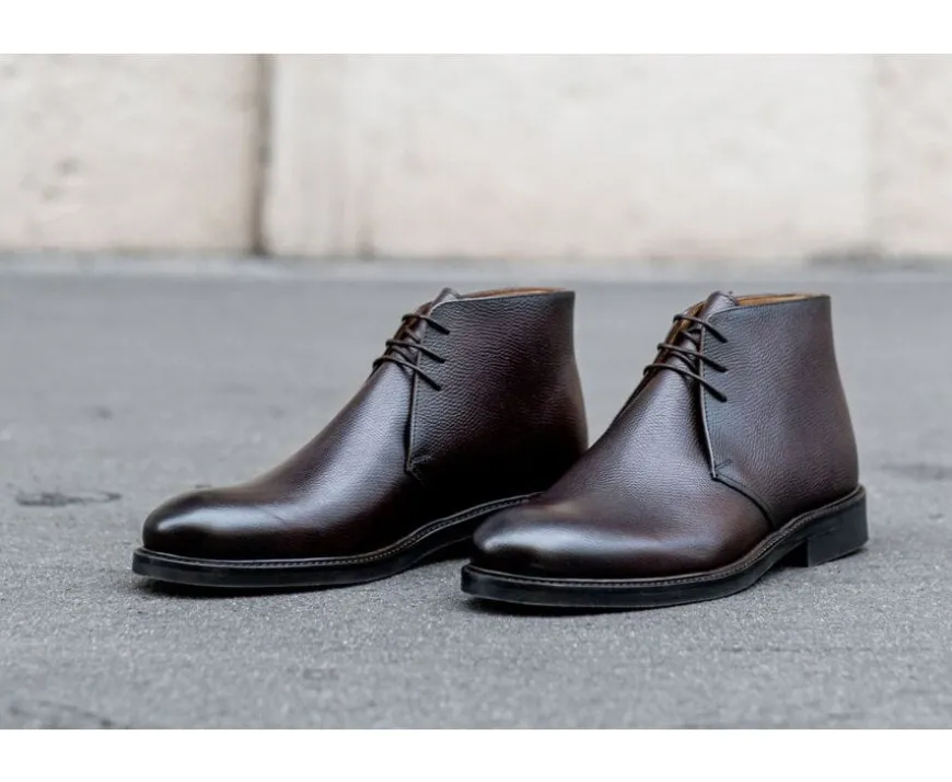 Botines de hombre Chocolate granulado Greenwich Gomme City Ii-Bexley Best Sale