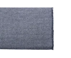 Bufanda de lana fina y cachemira Gris y Crudo-Bexley Store