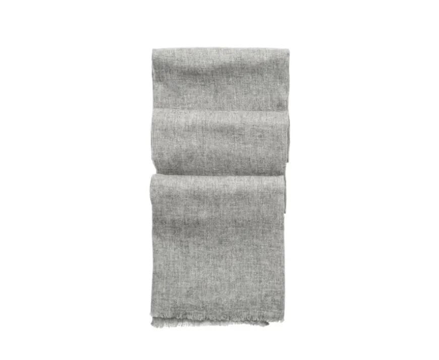 Bufanda de lana fina y cachemira Gris moteado-Bexley Best Sale