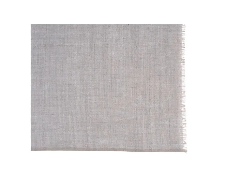Bufanda de lana fina y cachemira Topo moteado-Bexley Flash Sale