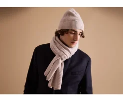 Bufanda Lambswool Beis claro-Bexley Outlet
