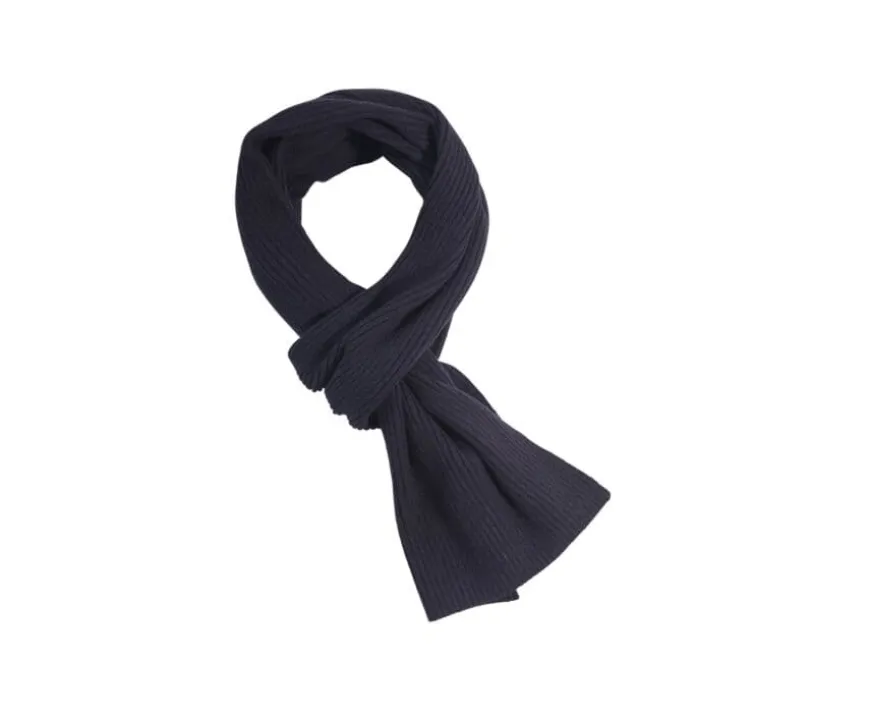 Bufanda Lambswool Negro-Bexley Cheap