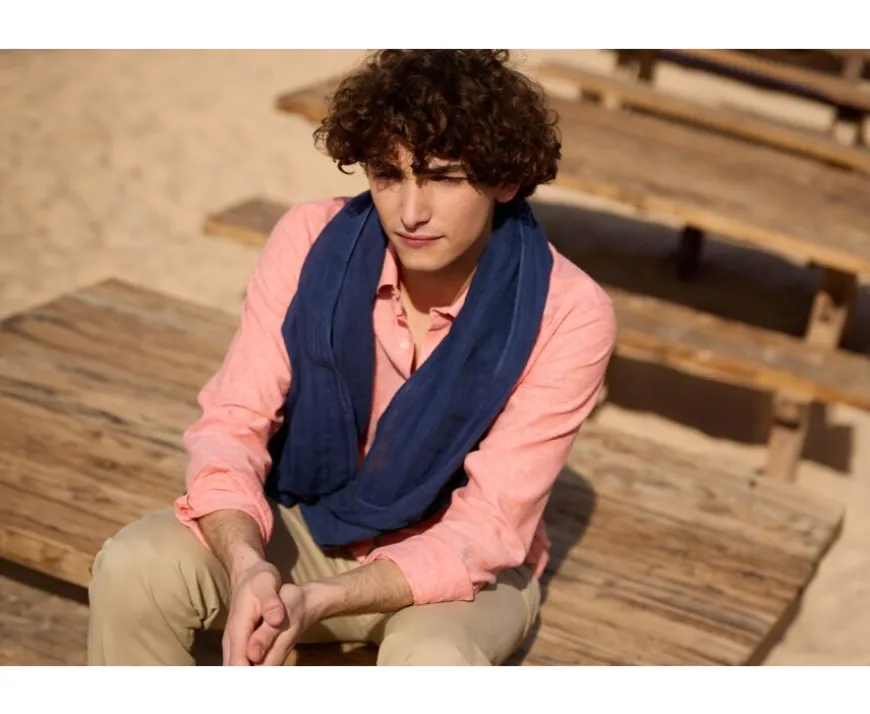 Bufunda algodón Navy de hombre-Bexley Shop
