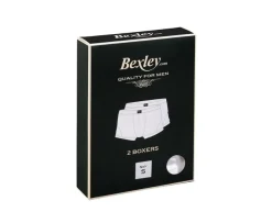 Caja de 2 calzoncillos para hombre Blanco Elliot-Bexley New