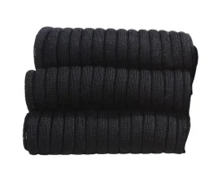 Calcetines altos Hilo de Escocia para hombre Negro-Bexley Discount