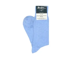 Calcetines de algodón fino para hombre Azul moteado-Bexley Cheap