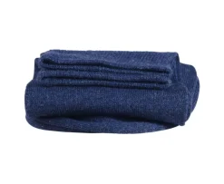Calcetines de algodón fino para hombre Azul oscuro moteado-Bexley Sale