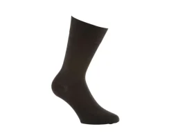 Calcetines de algodón fino para hombre Marrón-Bexley Sale
