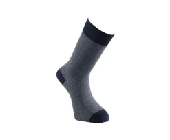 Calcetines de algodón grueso con dibujo de espiga Marino y Verde-Bexley Online