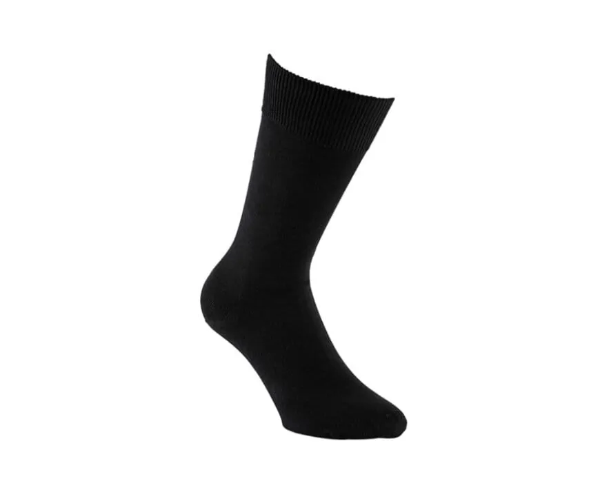 Calcetines de algodón grueso para hombre Negro-Bexley Cheap
