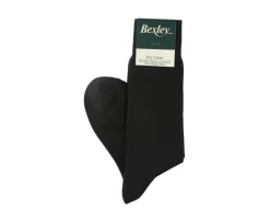 Calcetines de algodón grueso para hombre Negro-Bexley Cheap