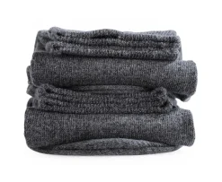 Calcetines de algodón grueso para hombre Gris Antracita-Bexley Clearance