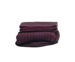 Calcetines en canale Hilo de Escocia para hombre Marrón y Rojo-Bexley Flash Sale