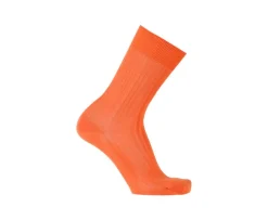 Calcetines en canale Hilo de Escocia para hombre Naranjo-Bexley Discount