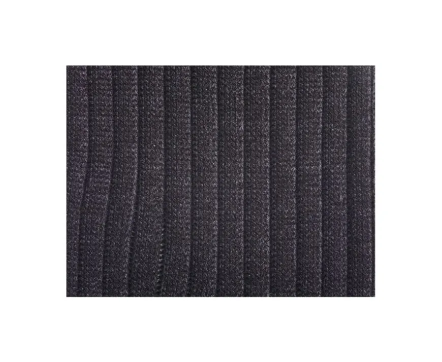 Calcetines en canale Hilo de Escocia para hombre Negro y Gris-Bexley Sale