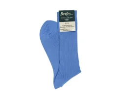 Calcetines en canale Hilo de Escocia para hombre Azul medio-Bexley Hot