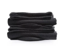 Calcetines finos de algodón para hombre Negro-Bexley Store